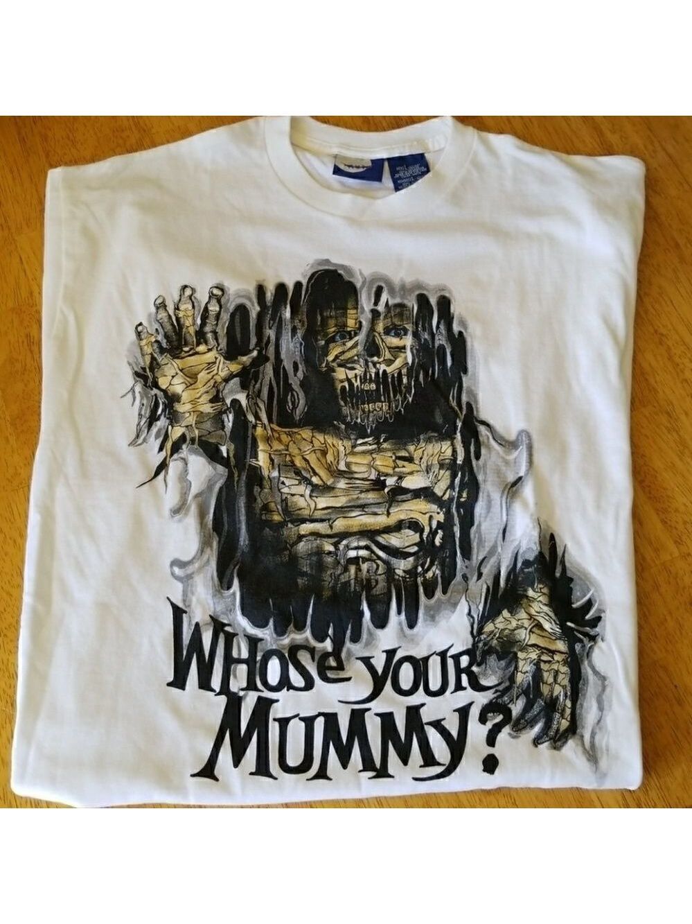 HALLOWEEN Costume Idea Tee Shirt Mummy Design T Shirt Unisex Novelty T Shirt